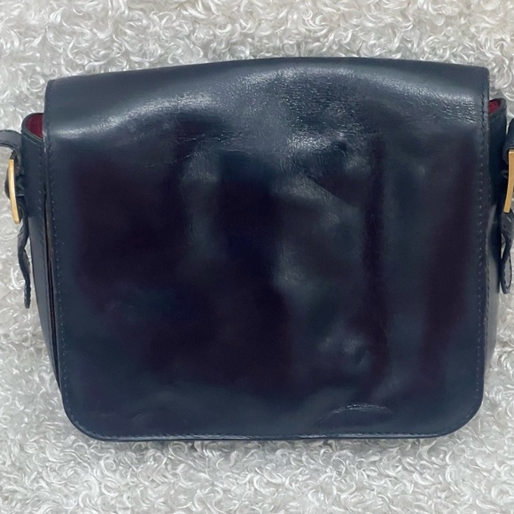 CELINE Logo Hardware Leather Mini Crossbody Bag - Picture 7 of 16